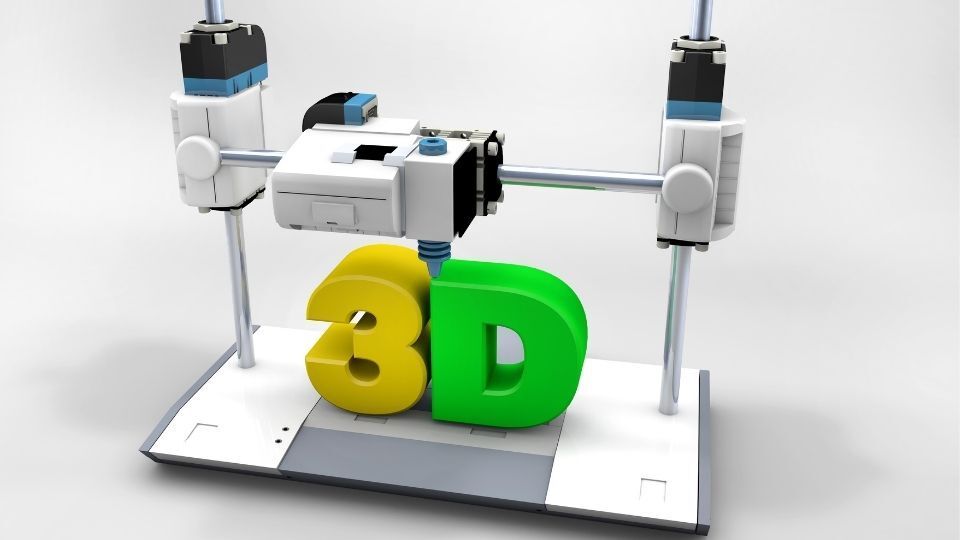 (In the image it can be seen a printer that generates sharp text output)